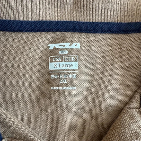 Teslagear polo t-shirt brown - Size XL - Picture 2 of 6